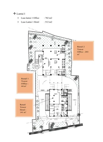 image GEDUNG PERKANTORAN DAN HOTEL STRATEGIS TB SIMATUPANG JAKARTA SELATAN (7)