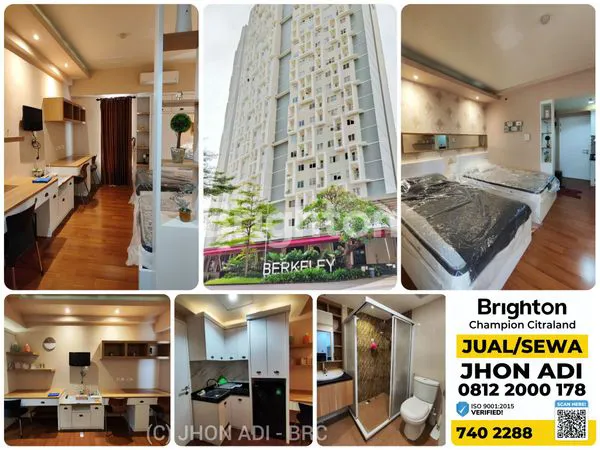 image APARTMENT BERKELEY LOW FLOOR SIAP HUNI 2 BED PART OF CITRALAND CBD SURABAYA (A0097) (1)