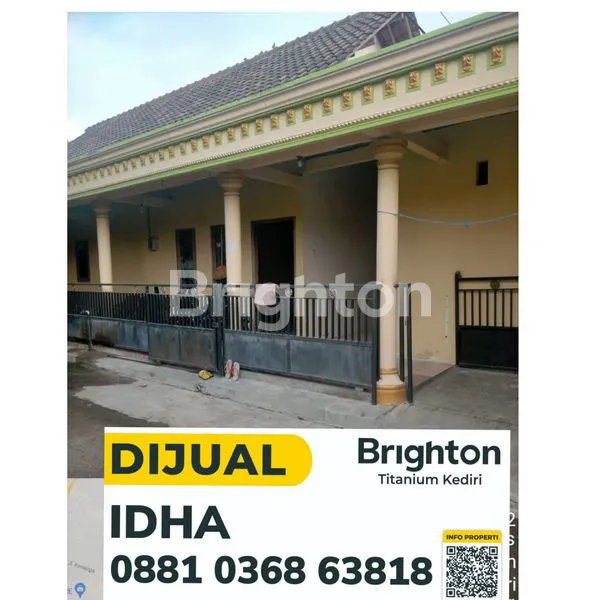 RUMAH + TANAH DI DESA TALES NGADILUWIH