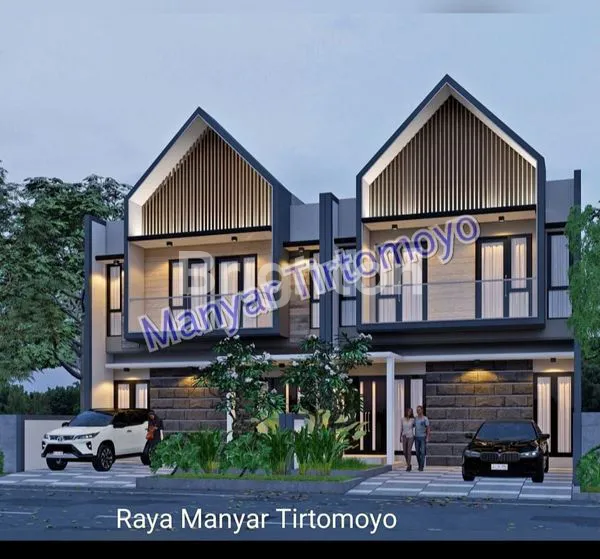 image RUMAH BARU GRESS SCANDINAVIAN STYLE DI MANYAR TIRTOMOYO, ROW JALAN LEBARAN (2)