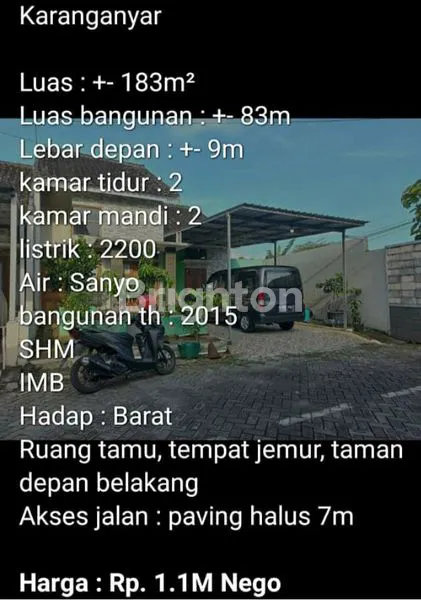 image RUMAH 1 LANTAI CLUSTER ONE GATE DEKAT EXIT TOL KAWASAN NYAMAN LOKASI STRATEGIS KE SOLO KOTA TIDAK JAUH DARI MANAHAN (6)