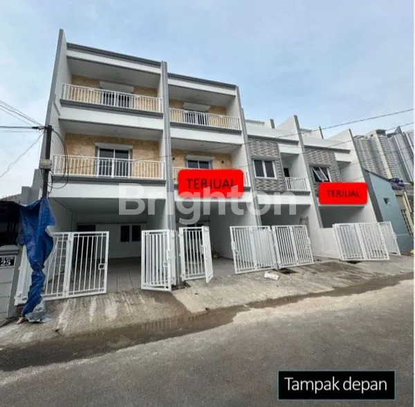 image RUMAH BARU TANJUNG DUREN 3 LT MINIMALIS LOKASI STRATEGIS BEBAS BANJIR READY 2 UNIT (1)