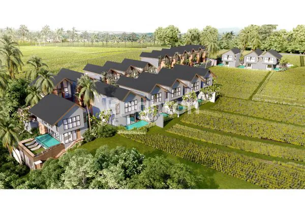 image KUMARAJIVA VILLA TYPE C DI UBUD DENGAN PEMANDANGAN HAMPARAN SAWAH YANG INDAH. (5)