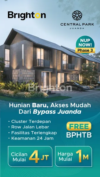 image HUNIAN BARU NEW PROJECT THE SOUTH CENTRAL PARK PHASE 3 JUANDA HANYA 1MAN (1)