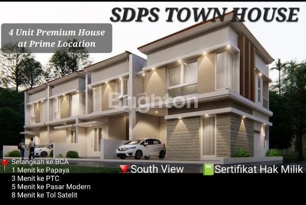image LAUNCHING NOW RUMAH SURABAYA BARAT 1MAN SDPS TOWN HOUSE (1)