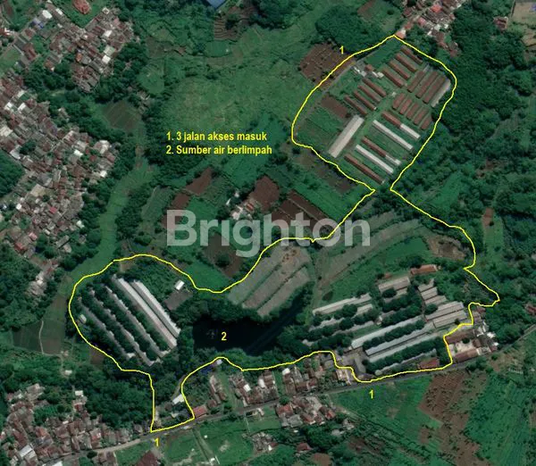 MURAH TANAH KAVLING LUAS DI CICURUG, SUKABUMI