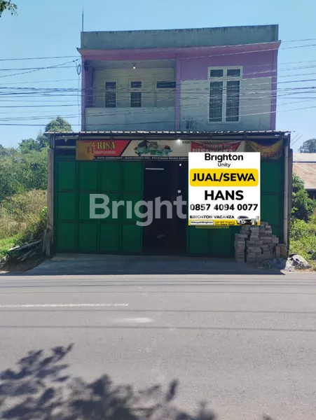 RUKO  2 LANTAI  SIAP  PAKAI  STRATEGIS COCOK UNTUK BERBAGAI USAHA  PINGGIR JALAN RAYA  MIJEN  SEMARANG BARAT