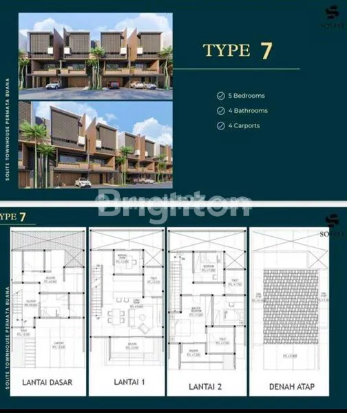 image RUMAH BARU TAMAN PERMATA BUANA, PRIVATE CLUSTER PREMIUM DAN MEWAH TYPE 7 (6)