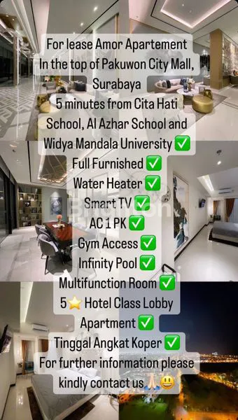 image FULLY FURNISHEASTCOASTPAKUWON CITYTOWER AMORVIEW CITY (5)