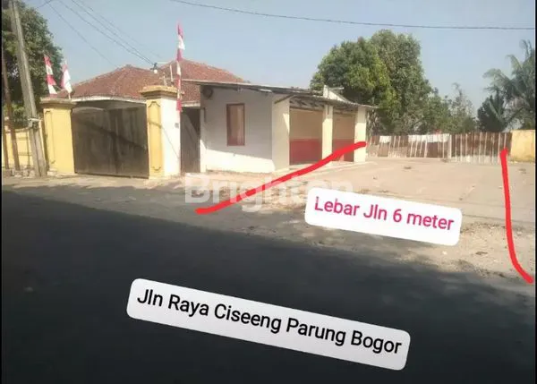 TANAH DI CISEENG PARUNG BOGOR