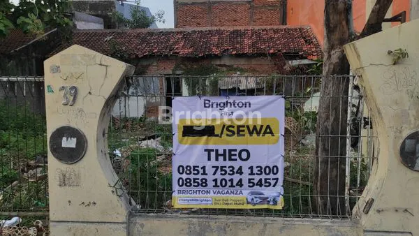 SEWA TANAH KOMERSIL  DI TENGAH PEMUKIMAN KOTA