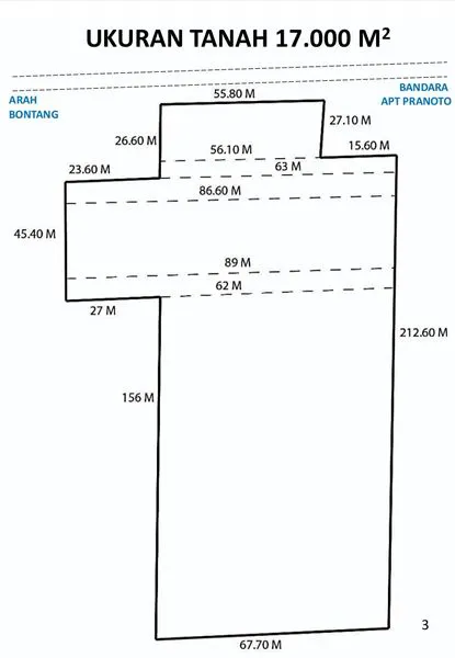 image TANAH TERMURAH PINGGIR JALAN POROS SAMARINDA-BONTANG DEKAT BANDARA APT. PRANOTO KOTA SAMARINDA (2)