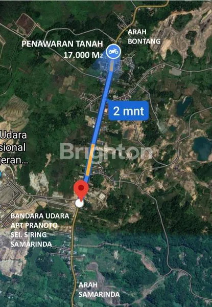 image TANAH TERMURAH PINGGIR JALAN POROS SAMARINDA-BONTANG DEKAT BANDARA APT. PRANOTO KOTA SAMARINDA (4)