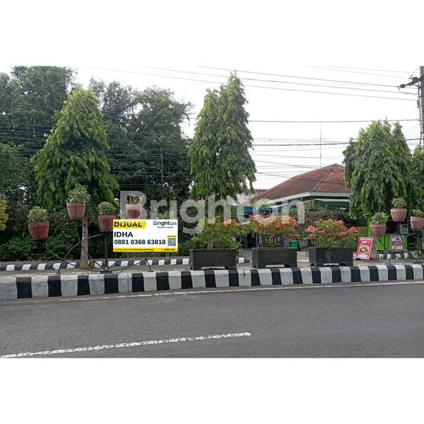 image TANAH LUAS PLUS BANGUNAN DI JL AREA KODIM KEDIRI (1)