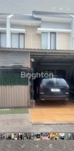 image RUMAH GRES SIAP HUNI 2 LANTAI LINGKUNGAN BAGUS DAN BERSIH ONE GATE SYSTEM (4)