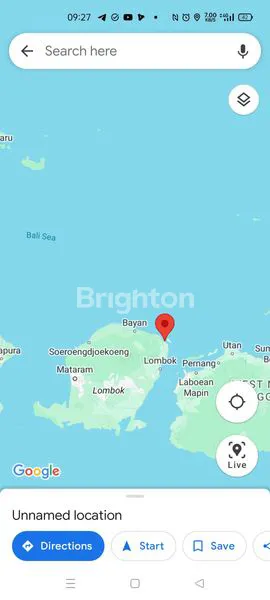 image TANAH DI TIMUR LAUT LOMBOK LUAS 1,5 HECTARES. TEPI PANTAI  (8)