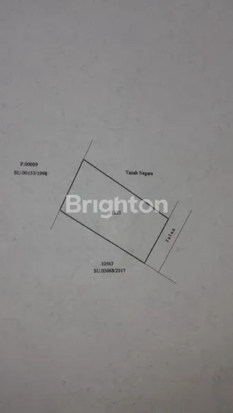 TANAH HARGA DIBAWAH PASAR BUTUH CEPAT DI JL BARAN TEGARON BARAT, LESANPURO, KEDUNGKANDANG, KOTA MALANG 