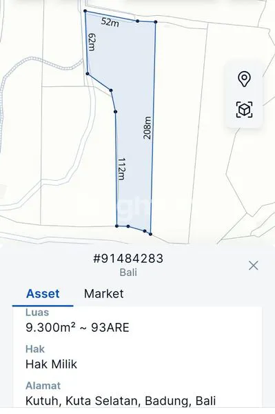 image TANAH 9300M2 (93 ARE) SAMPING PANTAI TANAH BARAK  (2)