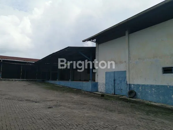 GUDANG LUAS 500M²  DI LOKASI STRATEGIS JALAN UTAMA PERINTIS KEMERDEKAAN PUDAK PAYUNG