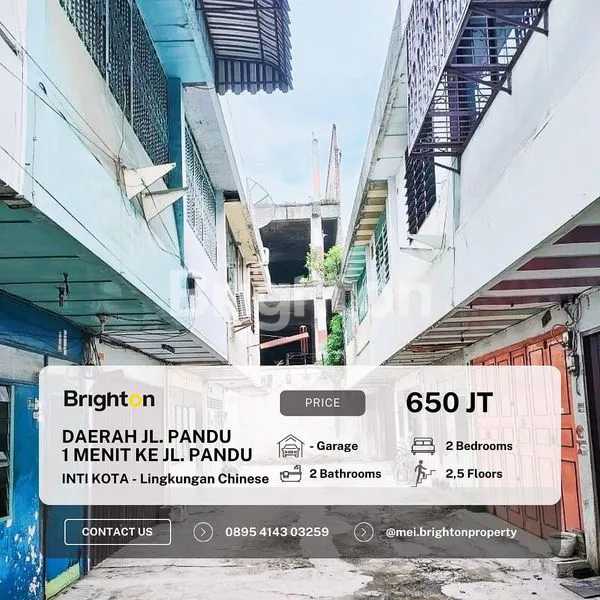 image RUMAH SIAP HUNI  INTI KOTA MEDAN 1 MENIT KE JL PANDU (1)