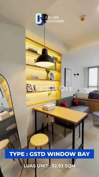 image APARTEMEN LUXURY COLLINS BOULEVARD WINDOW BAY GRAND STUDIO (2)