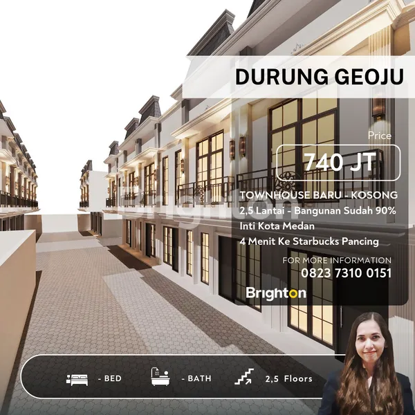 image TOWNHOUSE BARU DURUNG GEOJU 4 MENIT KE STARBUCKS PANCING (1)