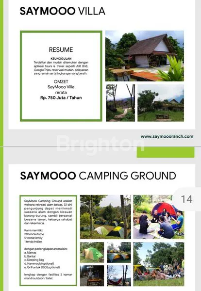 image RANCH DI BANDUNG BARAT MASIH BEROPERASI DENGAN LUAS 3,8HEKTAR. HARGA TURUN DARI 26M JADI 16M (6)