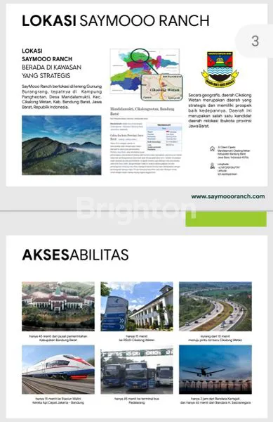 image RANCH DI BANDUNG BARAT MASIH BEROPERASI DENGAN LUAS 3,8HEKTAR. HARGA TURUN DARI 26M JADI 16M (8)