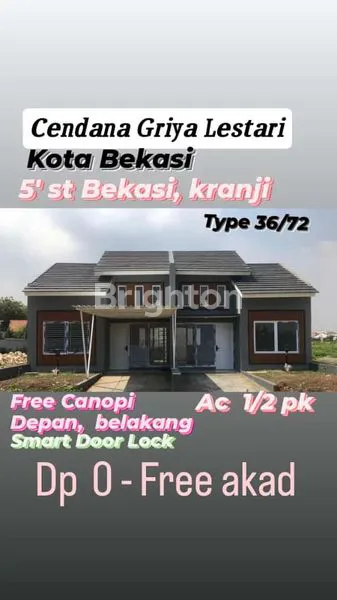 image RUMAH CANTIK DENGAN DESAIN MODERN DG TEMPAT STRATEGIS DEKAT SUMMARECON DAN HARAPAN INDAH BEKASI (2)