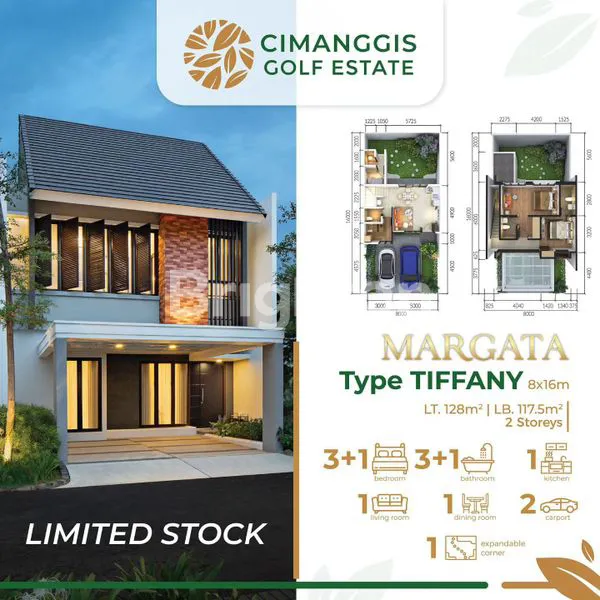 image RUMAH CIMANGGIS GOLF ESTATE DEKAT PINTU TOLL (7)