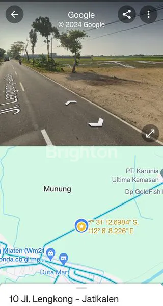 TANAH INDUSTRI DI DAERAH JATIKALEN NGANJUK