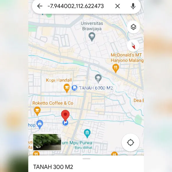 image TANAH DI DEKAT WARUNG LESEHAN AYAM YOGYA SOEKARNO HATTA MALANG (5)