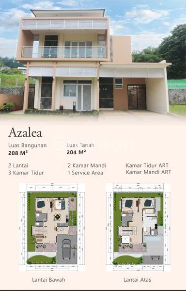 image RUMAH 2 LANTAI TIPE AZALEA - RUKUN SENIOR LIVING (1)