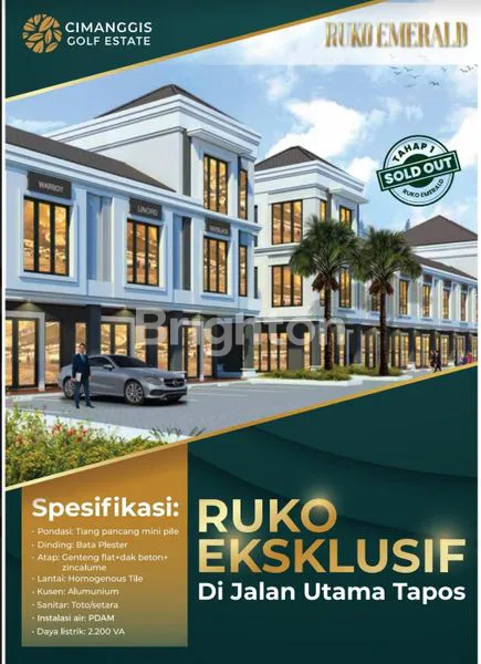 image RUKO MEWAH DENGAN FASILITAS LENGKAP DI KAWASAN ELIT CIMANGGIS GOLF ESTATE (2)