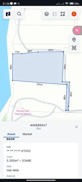 image TANAH DI TEBING PANTAI SULUBAN, PECATU - BALI (3)