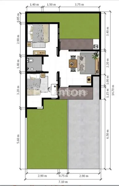 image RUMAH SIAP HUNI SERPONG GARDEN 2 (4)