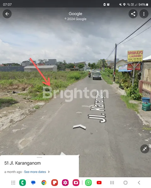 image JUAL TANAH PEKARANGAN DEKAT PONDOK PERMAI PURWOMARTANI SLEMAN JOGJA DAERAH ISTIMEWA YOGYAKARTA (1)