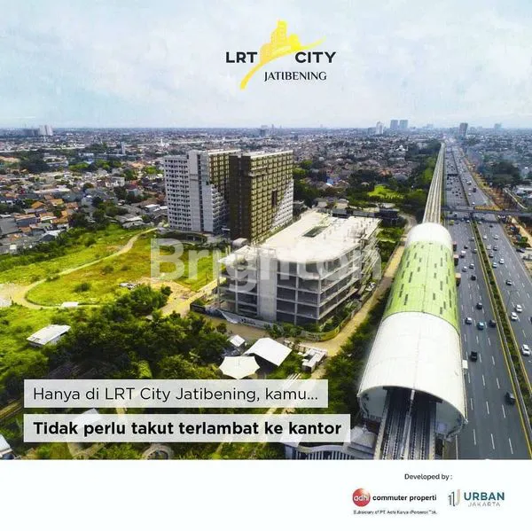 APARTEMENT PREMIUM 2 BR STRATEGIS NEMPEL STASIUN  LRT JATIBENING