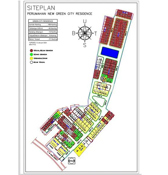 image DIJUAL RUMAH BARU PERUMAHAN GREEN CITY SAMARINDA (2)