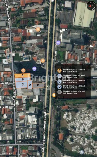 KAVLING LAHAN COMMERCIAL NOL JALAN RAYA BESAR PROTOKOL MAYJEN SUNGKONO