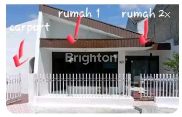 WOW 2 RUMAH TENGAH KOTA HANYA 1 HARGA... MAU DONK