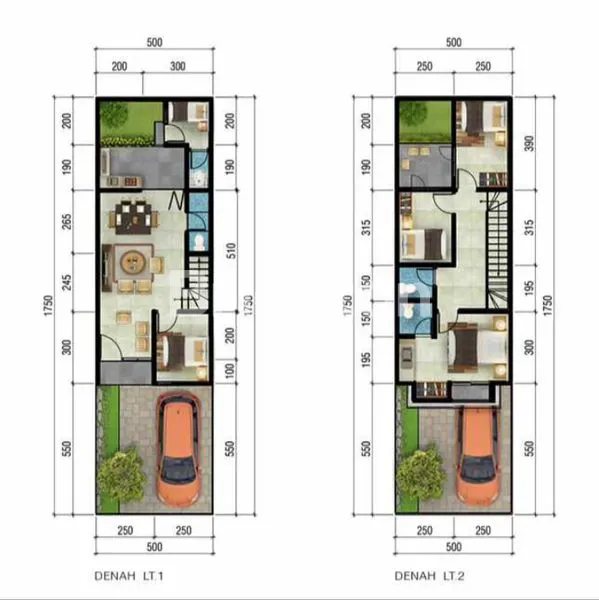 image RUMAH GRES 2 LANTAI LOKASI PERUMAHAN DEKAT KAMPUS (3)