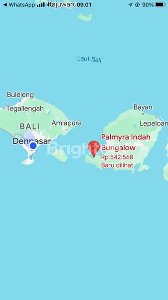 image TURUN HARGA  TANAH MURAH 10 ARE SEKOTONG LOMBOK BARAT SEBELAHAN BUNGALOW PALMYRA INDAH (5)