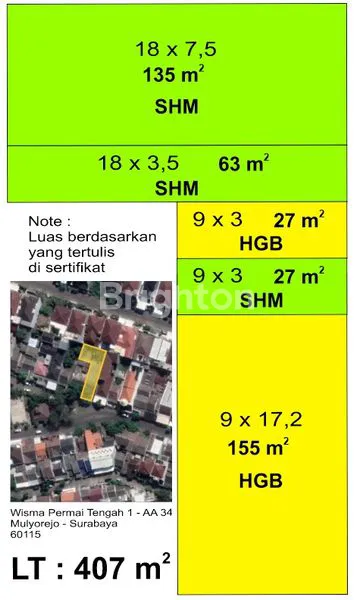 image RUMAH HITUNG TANAH WISMA PERMAI LOKASI STRATEGIS (4)