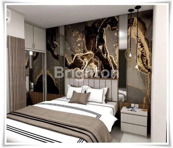 APARTMENT FULL FURNISHED 1 BR AMEGA CROWN RESIDENCE SIDOARJO