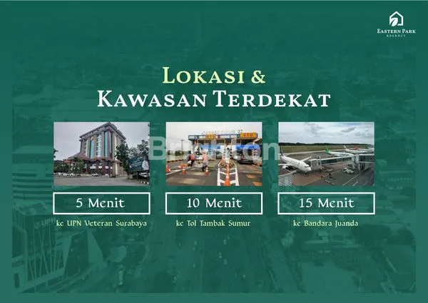 image EASTERN PARK REGENCY RUMAH BARU DEKAT RUNGKUT (4)