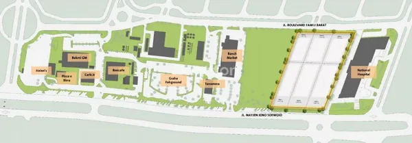 image KAVLING PREMIUM STRATEGIS DEKAT GRAHA FAMILI, HR MUHAMMAD, PAKUWON MALL, SURABAYA BARAT (4)