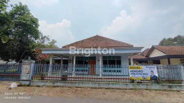 RUMAH KAMPUNG TANAH LUAS + GILINGAN TEBU DI BELAKANG RUMAH