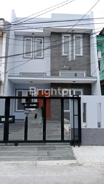 image RUMAH BARU, DURI KOSAMBI, JAKARTA BARAT, UK. 6 X 15 M2, 2 LANTAI 1/4, HADAP UTARA, KONDISI BARU, DEKAT GREEN LAKE CITY (1)