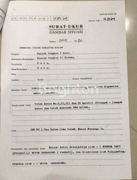 image HOT SALE TANAH 250M2 DI AREA VILLA SEMINYAK (7)